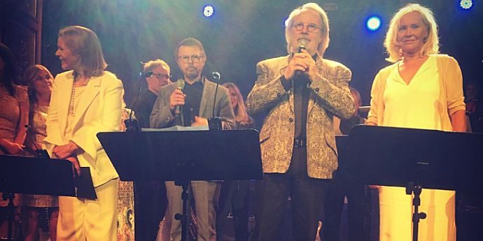 Supergrupul suedez ABBA s-a reunit la Stockholm VIDEO